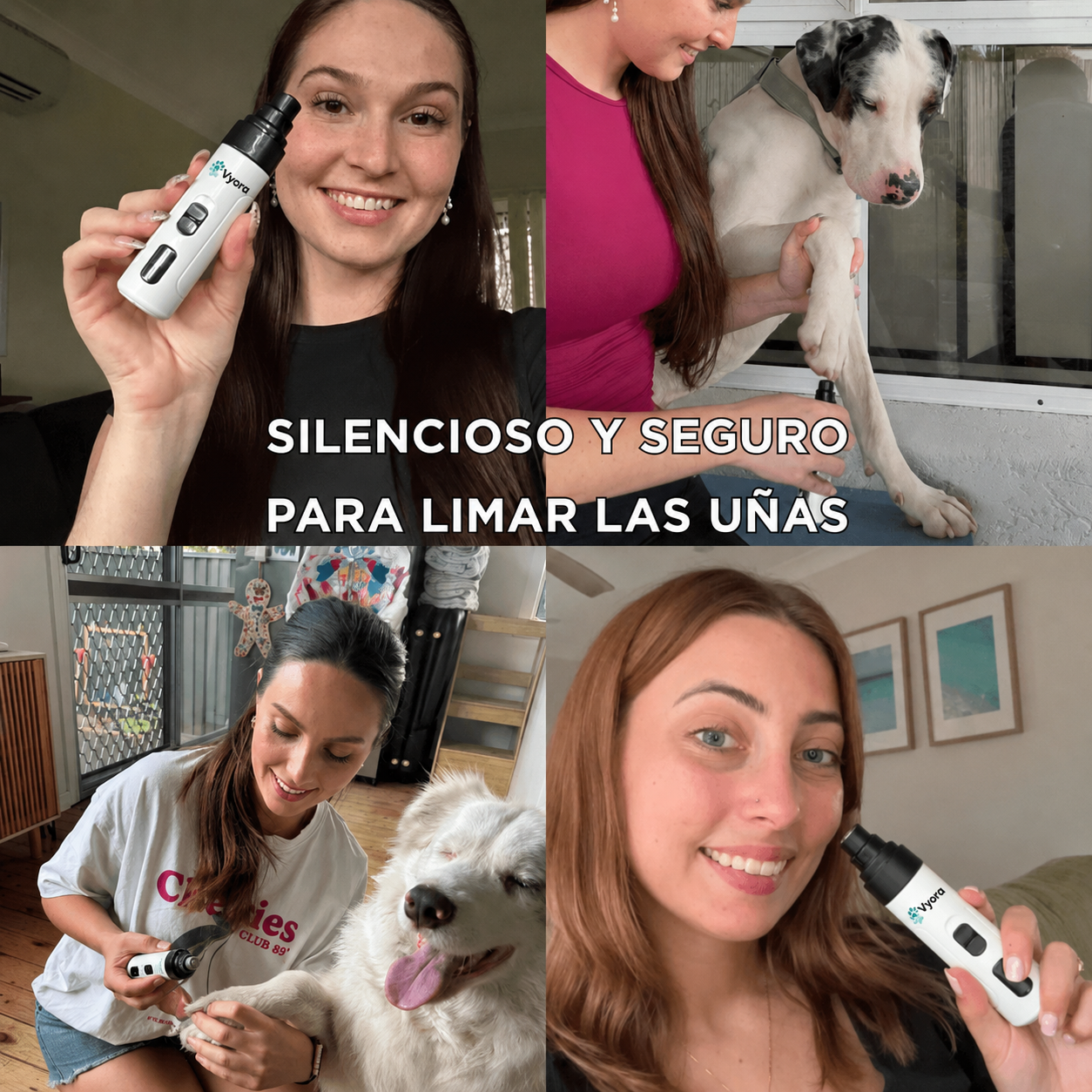 Vyora™ Lima Silenciosa para Mascotas